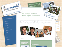 Tablet Screenshot of estermannhof.de